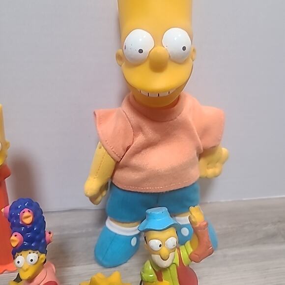 Vintage The Simpsons Toy Lot Homer, Bart, Marge, Maggie- Some Rare Items - Picture 3 of 3